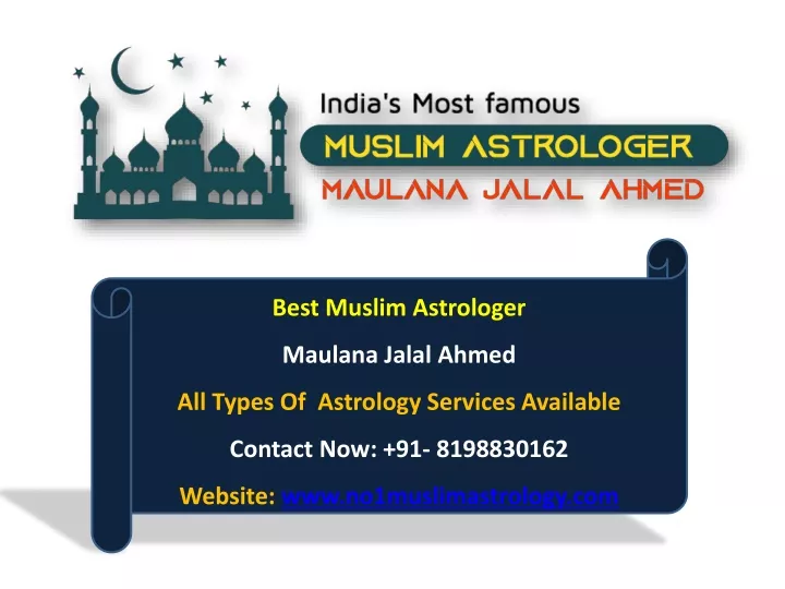 best muslim astrologer maulana jalal ahmed