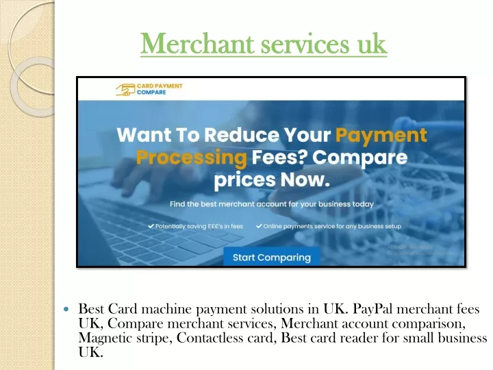 merchant services uk