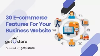 30 e commerce features for your business website