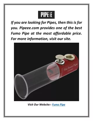 if you are looking for pipes then this