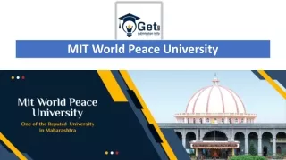 MIT World Peace University Fees Structure Updates