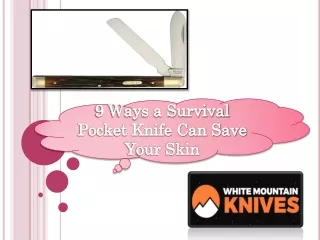 9 Ways a Survival Pocket Knife Can Save Your Skin