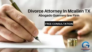 Divorce Attorney In Mcallen TX