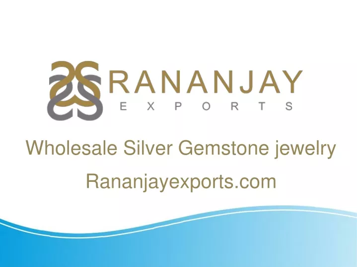 wholesale silver gemstone jewelry rananjayexports