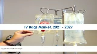 iv bags market 2021 2027