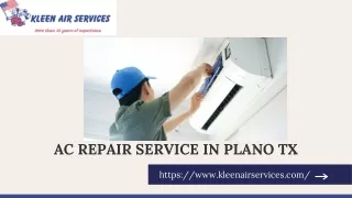 AC Repair Service in plano tx