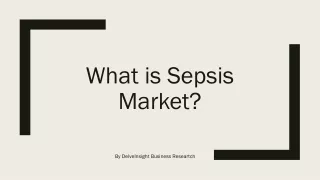 what is sepsis market