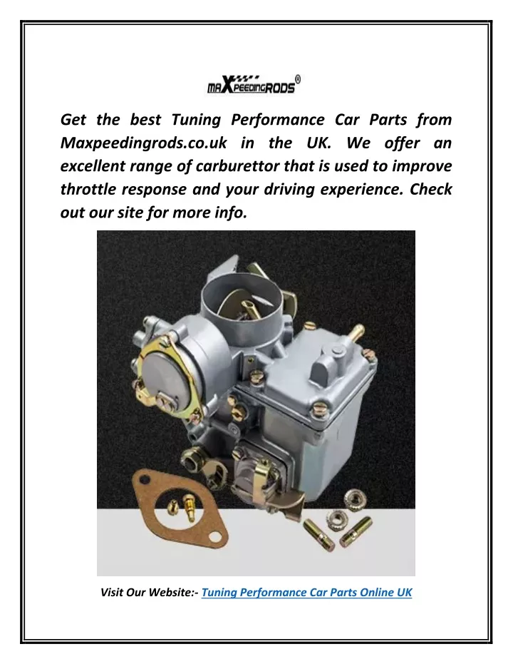 get the best tuning performance car parts from