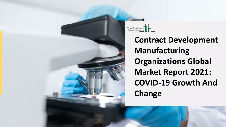 contract development manufacturing organizations