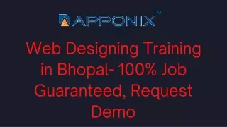Web Designing Training in Bhopal