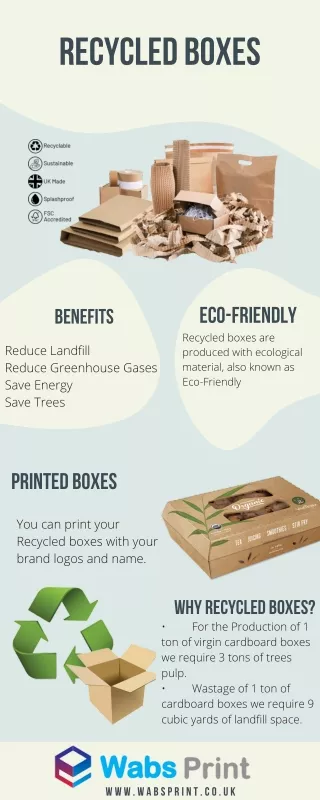 recycled boxes