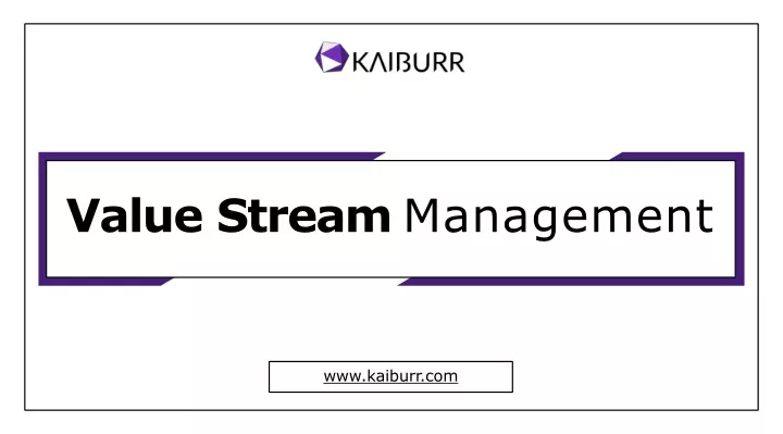 value stream management