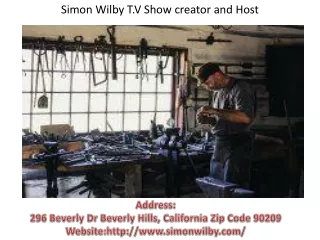 Simon Wilby Best T.V Host & Creator In USA