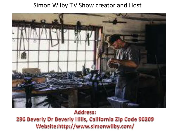 simon wilby t v show creator and host