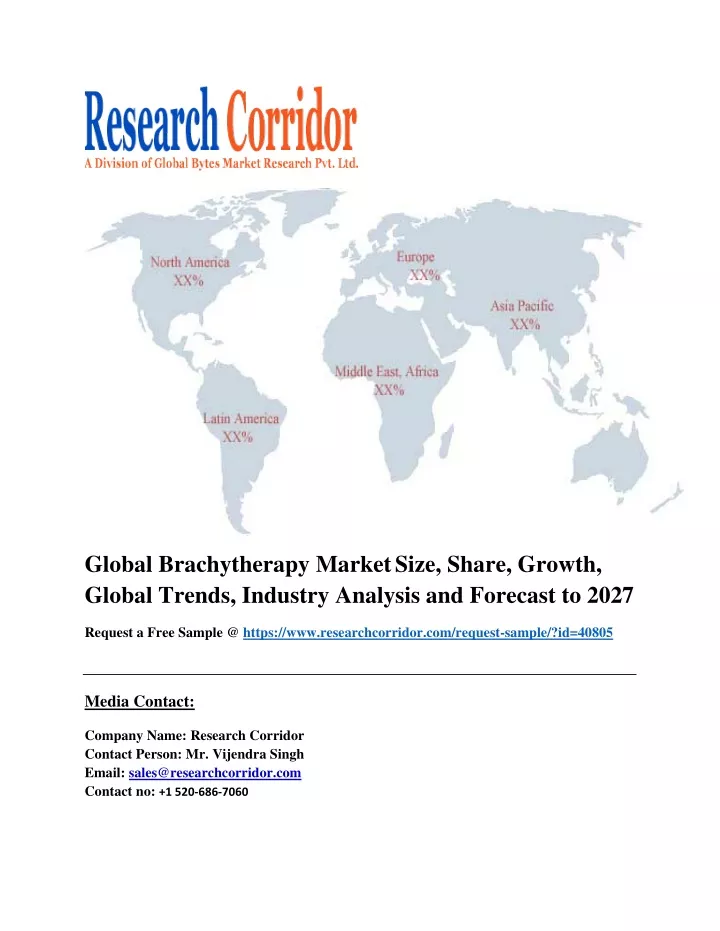 global brachytherapy market size share growth