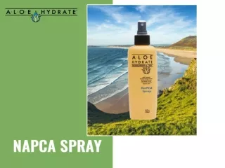 Benefits of using NaPCA spray