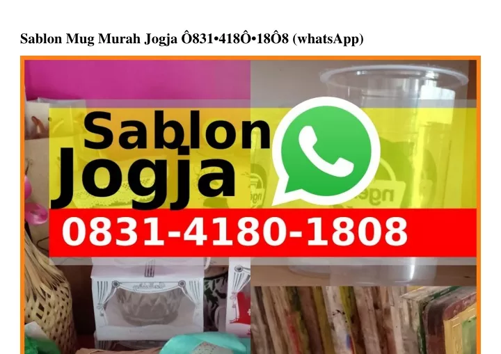 sablon mug murah jogja 831 418 18 8 whatsapp