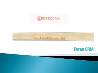 forex trading platform and app