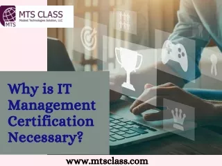 Why is IT Management Certification Necessary |Modest Technologies Solutions