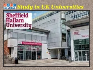 Study in UK Universities