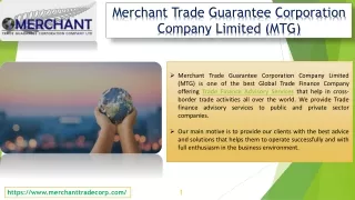 Merchant Trade Guarantee Corporation Company Limited