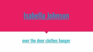 i sabella j ohnson