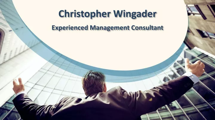 christopher wingader experienced management consultant