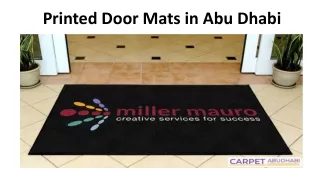 printed door mats in abu dhabi