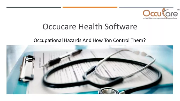 occucare health software