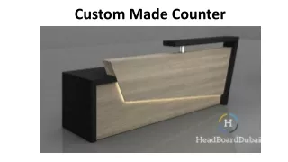 custom made counter