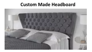 custom made headboard