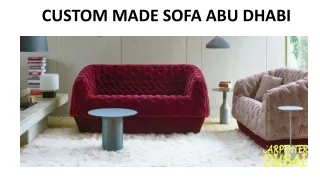 custom made sofa abu dhabi