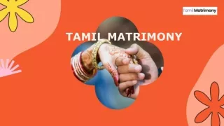 Tamil Matrimony