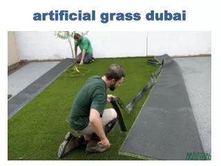 artificial grass dubai