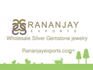 wholesale silver gemstone jewelry rananjayexports