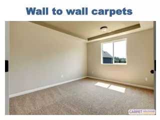 wall to wall carpets
