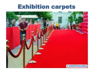 exhibition carpets