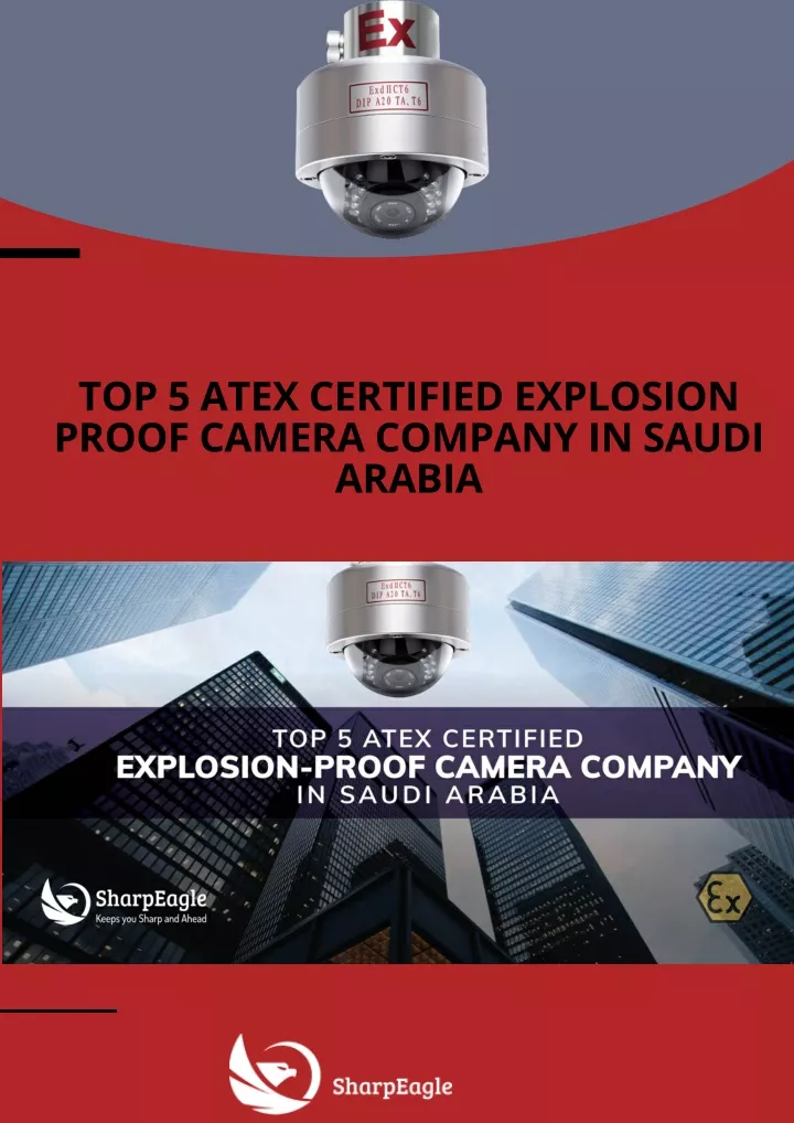 top 5 atex certified explosion proof camera