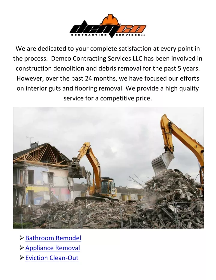 we are dedicated to your complete satisfaction