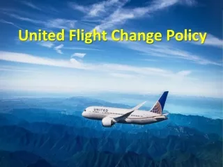 United change flight policy, fee, How to change my flight on United Airlines?