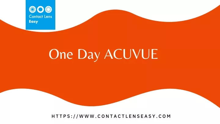 one day acuvue