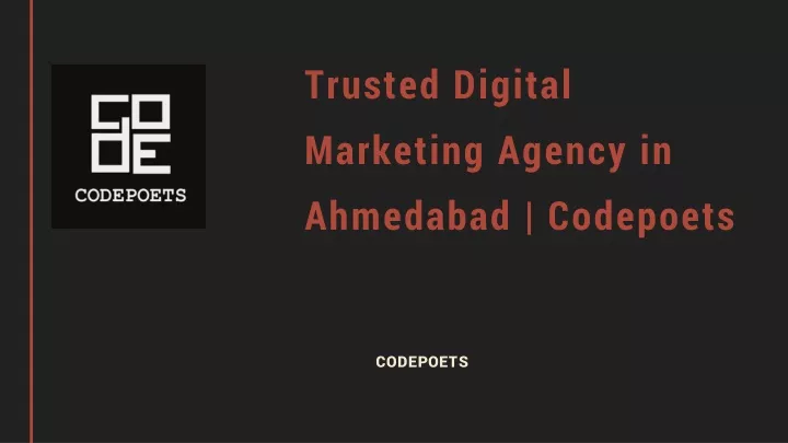trusted digital marketing agency in ahmedabad