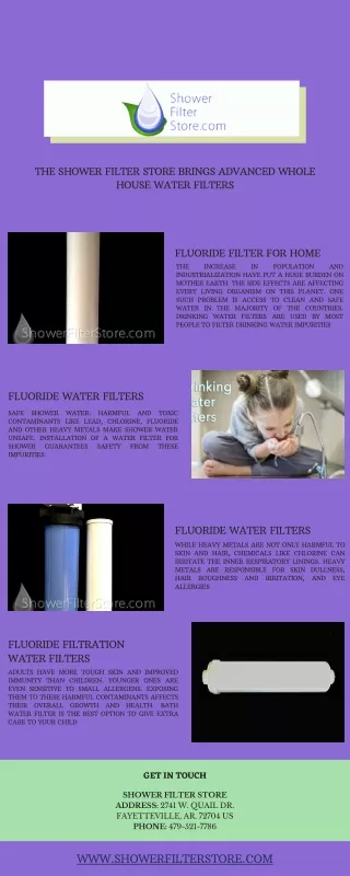 Drinking Water Filters
