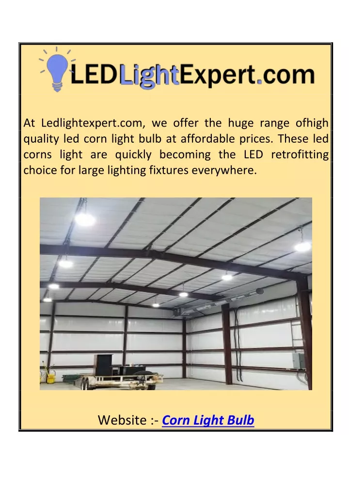 at ledlightexpert com we offer the huge range