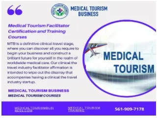 Start a Medical Tourism Travel Agency by matching these requirements