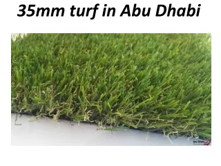 35mm turf in abu dhabi