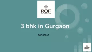 3 bhk in gurgaon