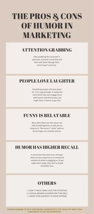 THE PROS & CONS OF HUMOR IN MARKETING