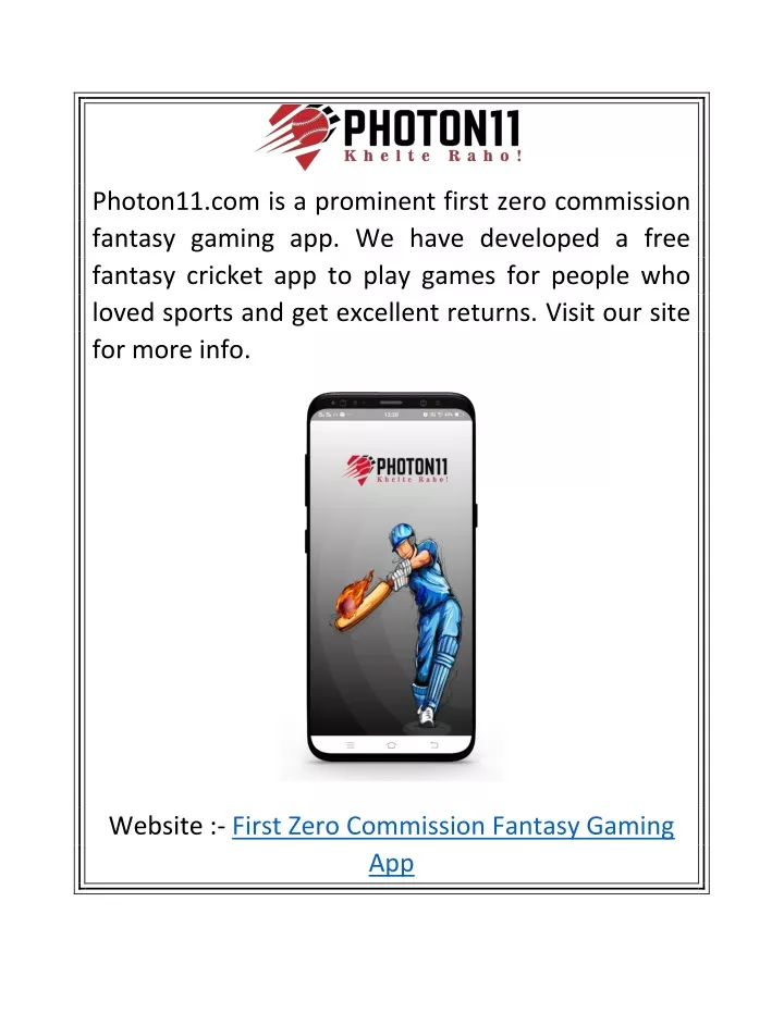 photon11 com is a prominent first zero commission
