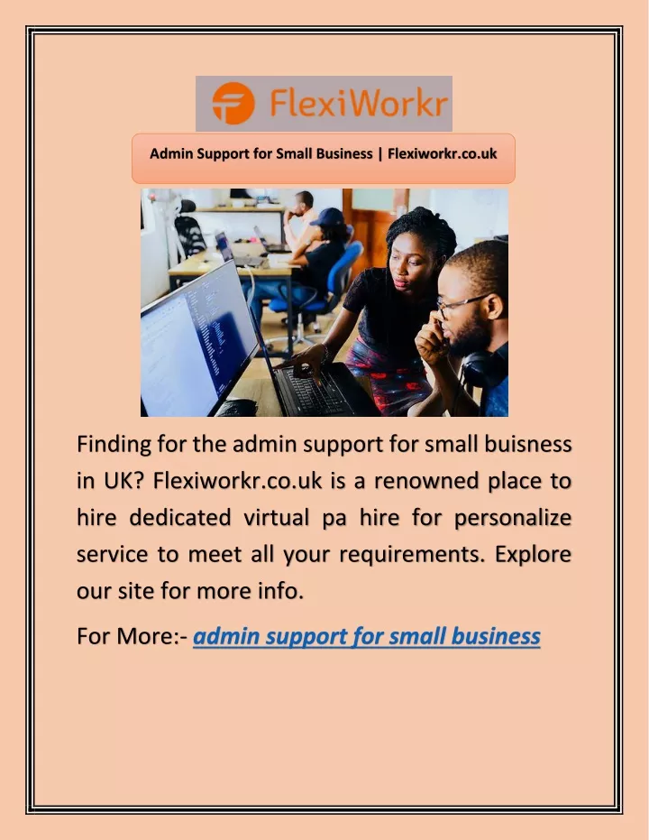 admin support for small business flexiworkr co uk